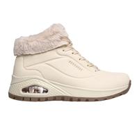 1100000002199 SKECHERS "UNO RUGGED-", Damen, Gr. 40, beige (sanftes weiß), Lederimitat, Schuhe, Winterstiefelette, High-Top-Sneaker mit SkechAir Luftkissensohle (61508325-40) sanftes weiß