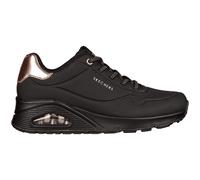 Skechers Sneaker UNO 155196 BBK Shimmer Away Schwarz Damen Größe 42