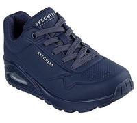 Sneaker SKECHERS "Skechers Sneaker Lederimitat", Damen, Gr. 39, blau (blau, blau), Lederimitat, casual, Schuhe (38204519-39) blau, blau