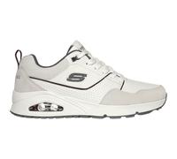 Skechers Sneaker UNO-RETRO ONE Herren Weiß/Grün komfortable Innensohle Gr. 48,5