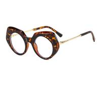 Unregelmäßige geometrische Sonnenbrille für Damen, klobiger, dicker Rahmen, modische Sonnenbrille mit Metallbügeln, UV400-Schutz, auffällige Oversize-Brille für Outdoor-Aktivitäten, Reisen, Shopp
