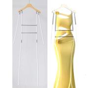 Unsichtbarer Mannequin Kleiderbügel, verstellbare Kleidung ändern Modeling Rack, Metallrahmen Ganzkörper Mannequin Kleid Halter, für Kleidung Fotografie Display