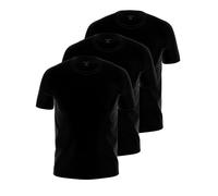 Unterhemd AMMANN "3er Pack Shirt 1/2 Arm Day Modern / Micro Modal", Herren, Gr. L, N-Gr, schwarz, Single Jersey, Obermaterial: 93% Modal CMD. 7% Elasthan EL., Unterhemden Unterhemd (42099338-L) schwar