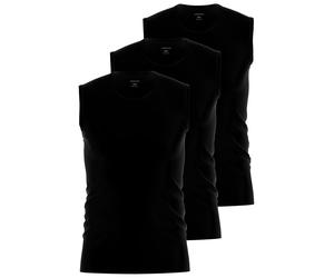 Unterhemd AMMANN "3er Pack Tank Top Day Modern / Micro Modal", Herren, Gr. M, N-Gr, schwarz, Obermaterial: 93% Modal CMD. 7% Elasthan EL., Unterhemden Unterhemd (76260741-M) schwarz