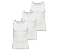 Unterhemd AMMANN "3er Pack Unterhemd Day Classic / Feinripp Premium", Herren, Gr. 6, N-Gr, weiß, Obermaterial: 100% Baumwolle CO., Unterhemden Unterhemd (62709760-6) weiß