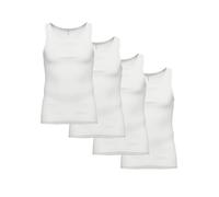 Unterhemd AMMANN "4er Pack Unterhemd Day Classic", Herren, Gr. 7, N-Gr, weiß, Obermaterial: 100% Baumwolle CO., Unterhemden Unterhemd (45391765-7) weiß
