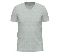 Unterhemd AMMANN "T-Shirt Day Modern / Close to you", Herren, Gr. 5, N-Gr, grau (cloud melange), Obermaterial: 93% Baumwolle CO. 7% Elasthan EL., Unterhemden Unterhemd (73883560-5) cloud melange