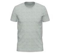 Unterhemd AMMANN "T-Shirt Day Modern / Close to you", Herren, Gr. 8, N-Gr, grau (cloud melange), Obermaterial: 93% Baumwolle CO. 7% Elasthan EL., Unterhemden Unterhemd (36757044-8) cloud melange