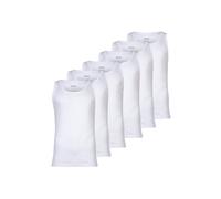 Unterhemd BOSS "Unterhemd TankTop 3P Classic 6er Pack", Herren, Gr. XL, N-Gr, weiß, Obermaterial: 100% Baumwolle CO., Unterhemden Unterhemd (72765255-XL) weiß