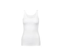 Unterhemd CALIDA "Unterhemd Natural Comfort 1er Pack", Damen, Gr. 36-38, N-Gr, weiß, Obermaterial: 92% Baumwolle CO. 8% Elasthan EL., Unterhemden Unterhemd (48173005-XS) weiß