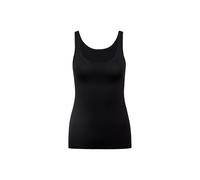 Unterhemd CALIDA "Unterhemd Natural Comfort 1er Pack", Damen, Gr. 44-46, N-Gr, schwarz, Obermaterial: 92% Baumwolle CO. 8% Elasthan EL., Unterhemden Unterhemd (34138135-M) schwarz