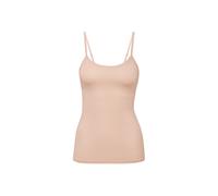 Unterhemd CALIDA "Unterhemd Natural Comfort Spaghetti-Top 1er Pack", Damen, Gr. 48-50, N-Gr, beige (nude), Obermaterial: 92% Baumwolle CO. 8% Elasthan EL., Unterhemden Unterhemd (91139728-L) nude