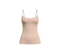 Unterhemd CALIDA "Unterhemd Sleek Skin Spaghetti Top 1er Pack", Damen, Gr. 48-50, N-Gr, beige (nude), Obermaterial: 73% Polyamid PA. 27% Elasthan EL., Unterhemden Unterhemd (69155427-48) nude