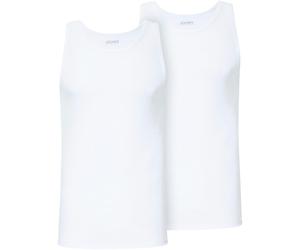 Unterhemd JOCKEY "Cotton+", Herren, Gr. XXL, N-Gr, weiß, Single Jersey, Obermaterial: 60% Baumwolle, 35% Lyocell, 5% Elasthan, unifarben, tiefer Rundhals, Unterhemden Unterhemd, klassisch für jeden Ta