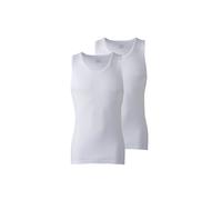 Unterhemd JOCKEY "Unterhemd Classic A-Shirt 2P 2er Pack", Herren, Gr. L, 2 Stk., N-Gr, weiß, Obermaterial: 100% Baumwolle CO., Unterhemden Unterhemd (15732047-L) weiß