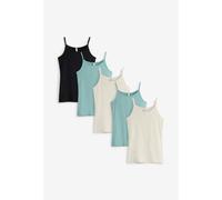 Unterhemd mit weicher Bio-Baumwolle (5er Pack) 164/170