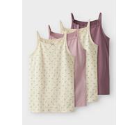 name it Spaghetti Top 4er Pack Buttercream - Mädchen - Gr. 98