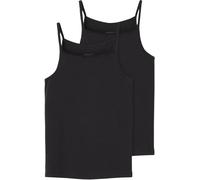 NAME IT Mädchen Nkfstrap Top 2p Noos Unterhose, Schwarz, 122 EU
