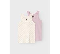name it Tank Top 2er Pack Buttercream - Mädchen - Gr. Babymode (6 - 24 Monate)