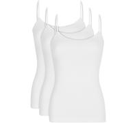 Unterhemd NINA VON C. ""Daily"", Damen, Gr. 46, N-Gr, weiß, Obermaterial: 100% Baumwolle, unifarben, körpernah, tiefer Rundhals, Unterhemden Unterhemd, basic, weich, bequem, eng, Rundhalsausschnitt, s