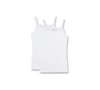 Unterhemd SANETTA "Unterhemd 2er Pack", Mädchen, Gr. 176, N-Gr, weiß, Obermaterial: 90% Baumwolle CO. 10% Elasthan EL., Unterhemden Unterhemd (43450569-176) weiß