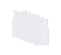 Sanetta Unterhemd 6er Pack Jungen weiß, 176