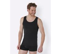 Unterhemd SCHIESSER, Damen, Gr. 9, 2 Stk., Normalgrößen, schwarz, 95% Baumwolle, 5% Elasthan, Rundhals, Unterhemden Unterhemd (29152214-9) schwarz