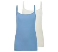 Unterhemd SCHIESSER "Modal Essentials", Damen, Gr. 44, N-Gr, 920, sonstiges, Single Jersey, Obermaterial: 85% Modal, 15% Elasthan, figurbetont, tiefer Rundhals, Unterhemden Unterhemd, Spaghetti-Träger