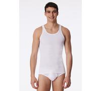 Schiesser Herren Unterhemd Original Classics Doppelripp 005067-100 Weiß Gr. 7 (XL)