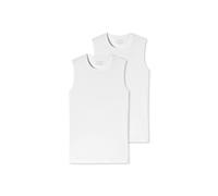Unterhemd SCHIESSER "T-Shirt 2er Pack", Herren, Gr. 4XL, N-Gr, weiß, Obermaterial: 95% Baumwolle CO. 5% Elasthan EL., Unterhemden Unterhemd (83275421-4XL) weiß