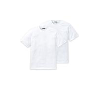 SCHIESSER American T-Shirt Rundhals Doppelpack Uni weiß 208150/100 XXL