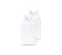 Unterhemd SCHIESSER "Unterhemd 2er Pack", Herren, Gr. 4XL, N-Gr, weiß, Obermaterial: 100% Baumwolle CO., Unterhemden Unterhemd (58415736-4XL) weiß