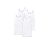 Unterhemd SCHIESSER "Unterhemd 4er Pack", Herren, Gr. 3XL, N-Gr, weiß, Obermaterial: 100% Baumwolle CO., Unterhemden Unterhemd (15742767-XXXL) weiß