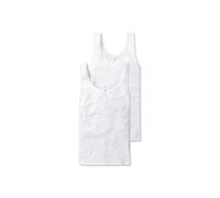 Unterhemd SCHIESSER "Unterhemd Cotton Essentials 2er Pack", Damen, Gr. XXL, N-Gr, weiß, Obermaterial: 100% Baumwolle CO., Unterhemden Unterhemd (35483148-XXL) weiß
