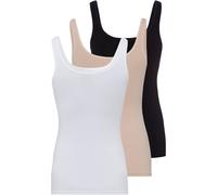 Unterhemd SKINY "Every Day In Cotton", Damen, Gr. 40, N-Gr, bunt (trio selection), Obermaterial: 96% Baumwolle, 4% Elasthan, unifarben, körpernah, Unterhemden Unterhemd, bequem, weich, eng und körpern