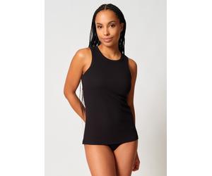 Unterhemd SKINY "Rib", Damen, Gr. 40, N-Gr, schwarz, Obermaterial: 49% Viskose, 48% Baumwolle, 3% Elasthan, unifarben, Unterhemden Unterhemd (30908640-40) schwarz