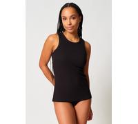 Unterhemd SKINY "Rib", Damen, Gr. 44, N-Gr, schwarz, Obermaterial: 49% Viskose, 48% Baumwolle, 3% Elasthan, unifarben, Unterhemden Unterhemd (30908640-44) schwarz