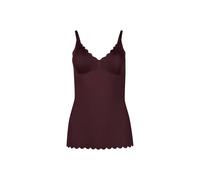 Unterhemd SKINY "Unterhemd Da. Spaghettishirt herausn. Pads Sensation 1er Pack", Damen, Gr. L, N-Gr, rot (dunkelrot), Obermaterial: 56% Polyamid PA. 44% Elasthan EL., Unterhemden Unterhemd (59987432-L