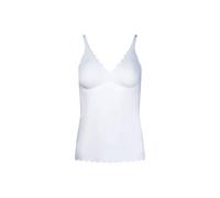 Unterhemd SKINY "Unterhemd Da. Spaghettishirt herausn. Pads Sensation 1er Pack", Damen, Gr. L, N-Gr, weiß, Obermaterial: 56% Polyamid PA. 44% Elasthan EL., Unterhemden Unterhemd (94437825-L) weiß