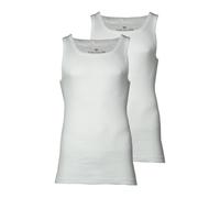 Unterhemd TOM TAILOR "Unterhemd 2er Pack", Herren, Gr. L, N-Gr, weiß, Obermaterial: 100% Baumwolle CO., Unterhemden Unterhemd (98484863-L) weiß
