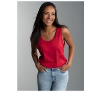 Unterhemd TRIGEMA "TRIGEMA Trägershirt aus 100% Baumwolle", Damen, Gr. L, 1 Stk., Normalgrößen, braun (kirsch), 100% Baumwolle, Unterhemden Unterhemd (56894043-L) kirsch