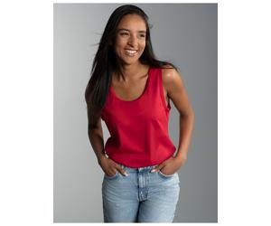 Unterhemd TRIGEMA "TRIGEMA Trägershirt aus 100% Baumwolle", Damen, Gr. L, 1 Stk., Normalgrößen, braun (kirsch), 100% Baumwolle, Unterhemden Unterhemd (56894043-L) kirsch