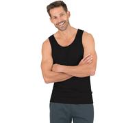 Trigema Herren Top Trägershirt 636401, Schwarz (schwarz), Large