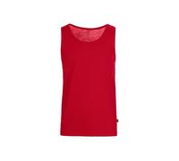 Unterhemd TRIGEMA "TRIGEMA Trägershirt aus 100% Baumwolle", Herren, Gr. M, 1 Stk., US-Größen, braun (kirsch), 100% Baumwolle, Unterhemden Unterhemd (32942730-M)