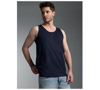Unterhemd TRIGEMA "TRIGEMA Trägershirt aus 100% Baumwolle", Herren, Gr. XXL, 1 Stk., Normalgrößen, blau (navy), 100% Baumwolle, Unterhemden Unterhemd (440646-XXL) navy