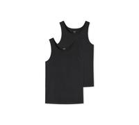 Unterhemd UNCOVER BY SCHIESSER "Unterhemd 2er Pack", Herren, Gr. 3XL, N-Gr, schwarz, Obermaterial: 95% Baumwolle CO. 5% Elasthan EL., Unterhemden Unterhemd (94793018-XXXL) schwarz
