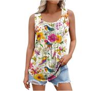 Unterhemden Damen Alle Angebote Lockeres Großes Trägertop Mit Rundhalsausschnitt Für Den Sommer Tanktop Angenehm Atmungsaktiv Trägershirt Weich Bequem Träger Top Elegant Schick