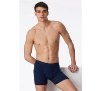 Schiesser Herren Hose Kurz Mit Eingriff - Original Feinripp Unterwäsche, Navy_005131, XL EU