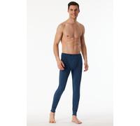 Schiesser Herren Lange Unterhose 95/5 Organic Bio-Baumwolle Blau Größe 5