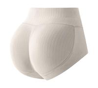 Unterhosen Damen Schwarz Weiß Po Push Up Unterhose Hohe Taille Hautfarbene Butt Lifter Unterwäsche Frauen Weiß Nahtlos Seamless Slips Hüftpolster Anti Scheuern Oberschenkel Hüfte Shapers Fake Ass 3XL
